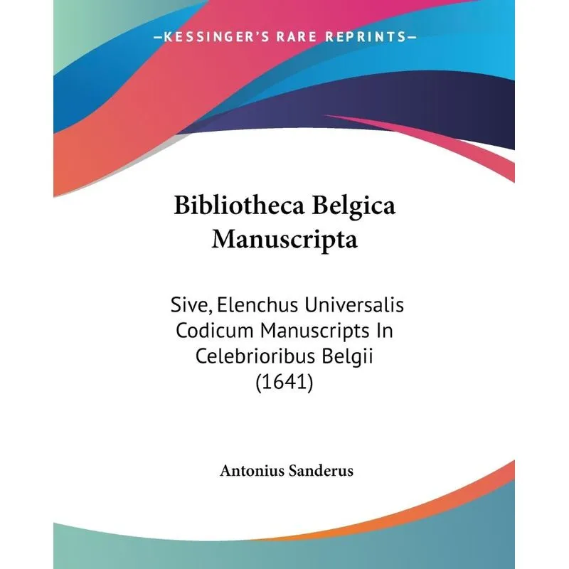Bibliotheca Belgica Manuscripta