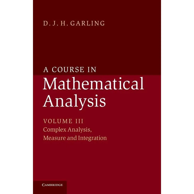 A Course In Mathematical Analysis