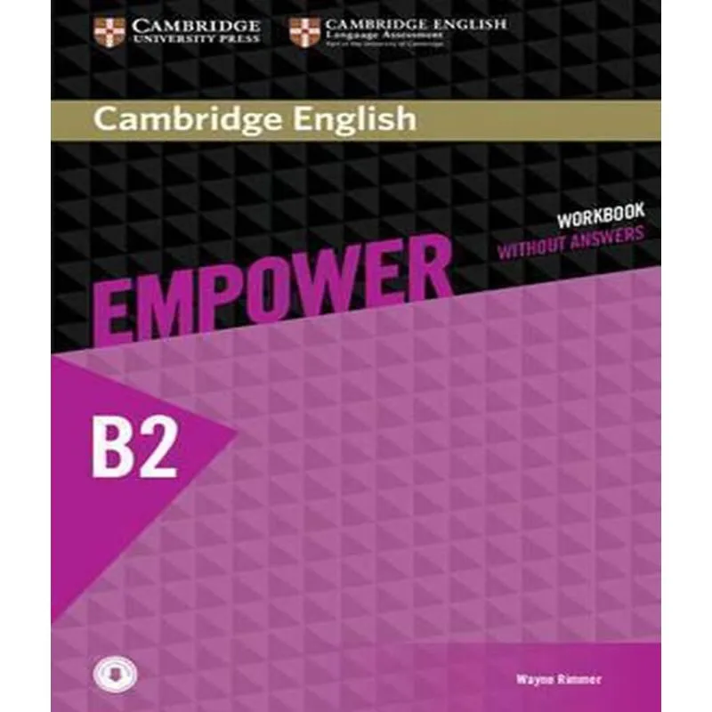 Cambridge English Empower - Upper-intermediate B2 - Workbook Without Answers