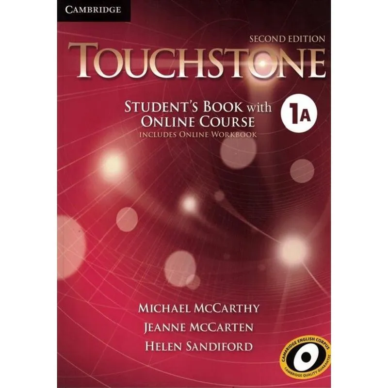 Touchstone 1A Student'S Book With Online Course And Online Workbook - 2Nd Ed