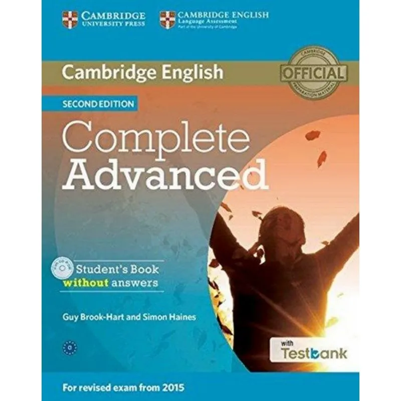 Complete Advanced Sb Without Answers With Cd-Rom With Testbank - 2Nd Ed\r\n\r\n\r\n