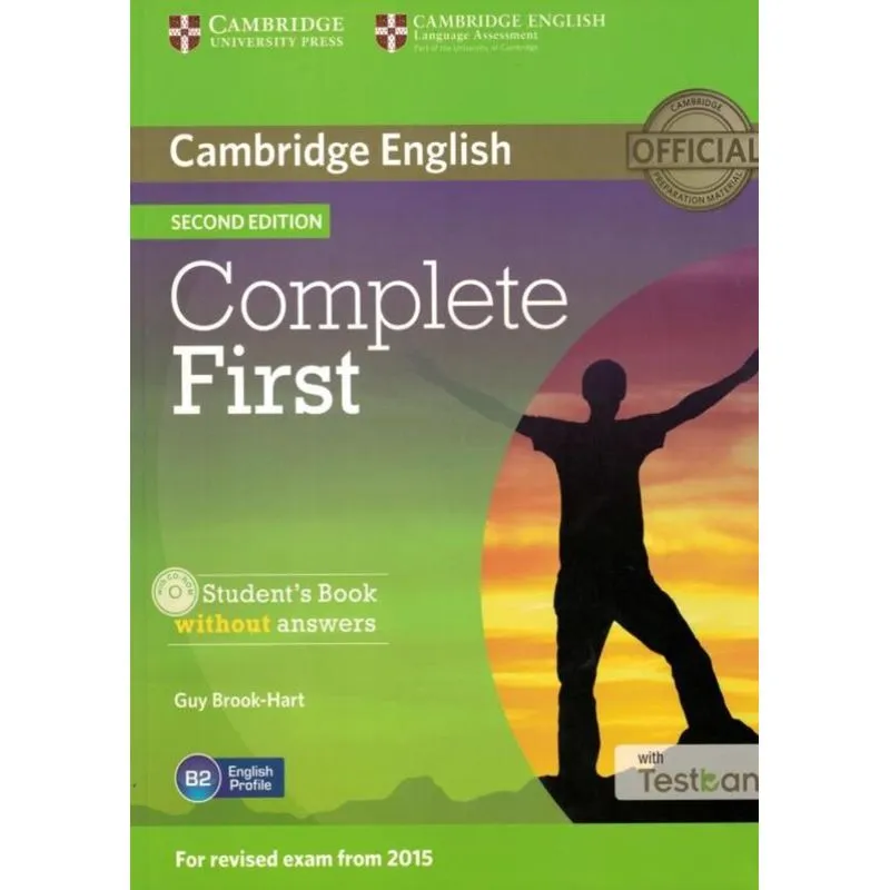 Complete First Sb Without Answers With Cd-Rom With Testbank - 2Nd Ed