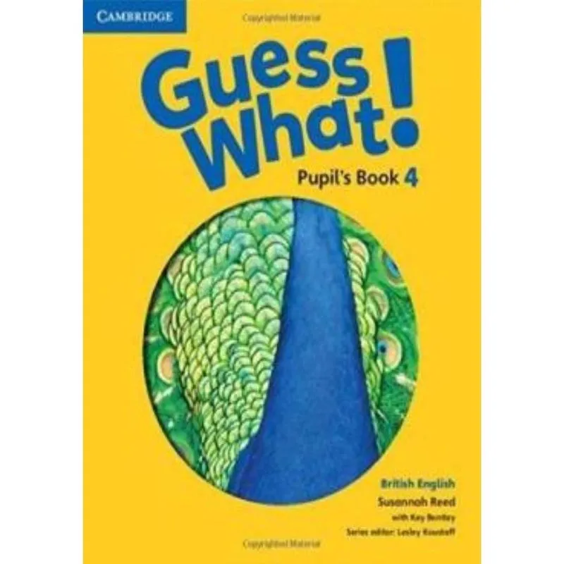 Guess What! 4 Pupil'S Book - British English - 1ª ed - Editora Cambridge University Press