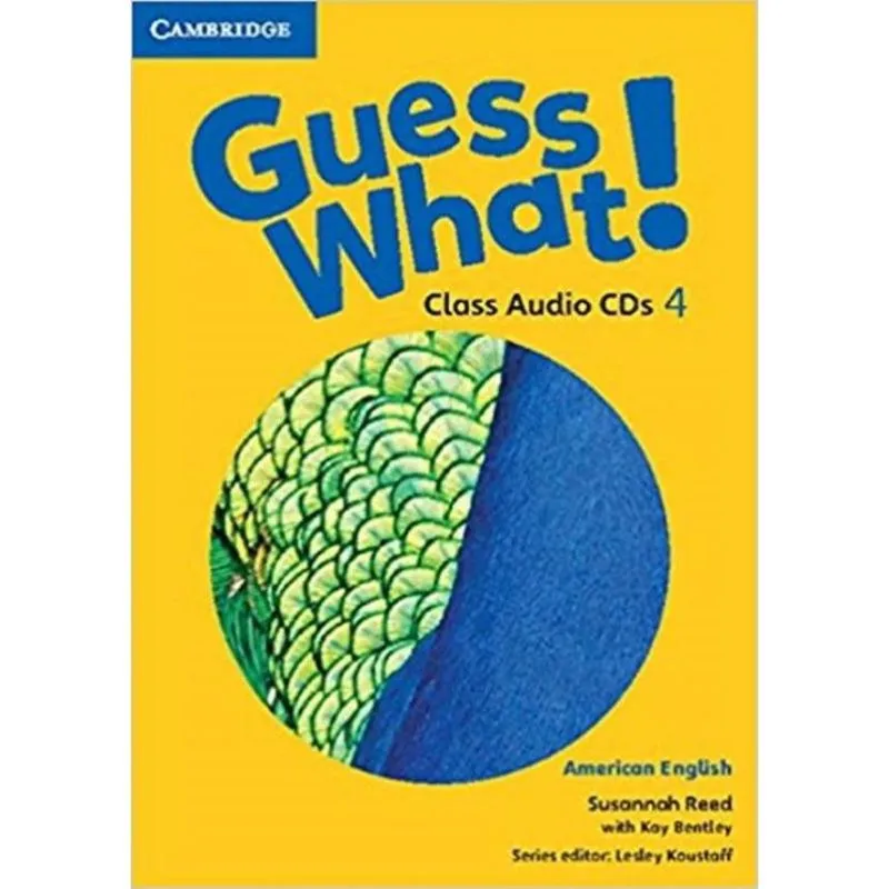 Guess What! 4 American English - Class Audio Cds (2) - Cambridge University Press - Elt
