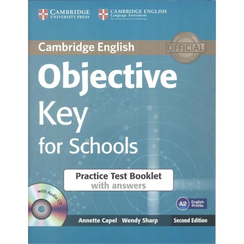 Objective Key - Practice Test Booklet With Answers With Audio Cd - 2Nd Ed
