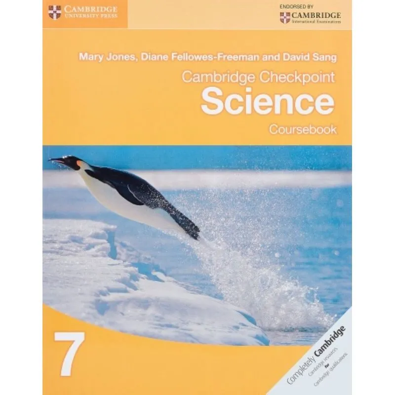 Cambridge Checkpoint Science 7 Cours