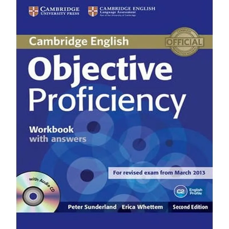 Objective Proficiency - Workbook With Answers And Audio Cd-rom - 02 Ed