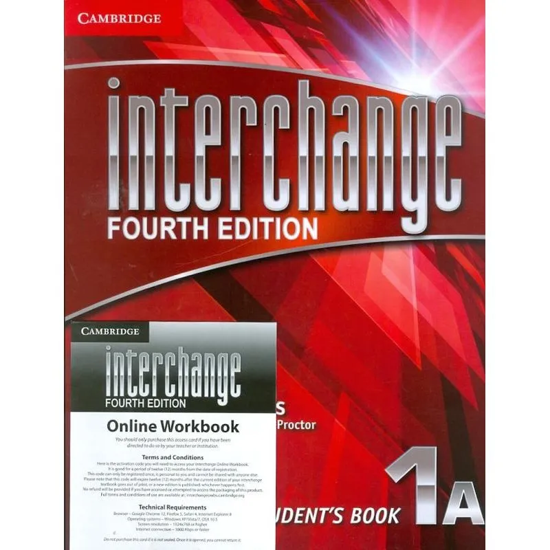 INTERCHANGE 1A SB SELF-STUDY DVD-ROM AND ONLINE WB A PACK - 4TH ED