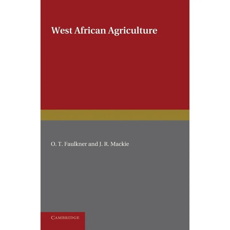 West African Agriculture