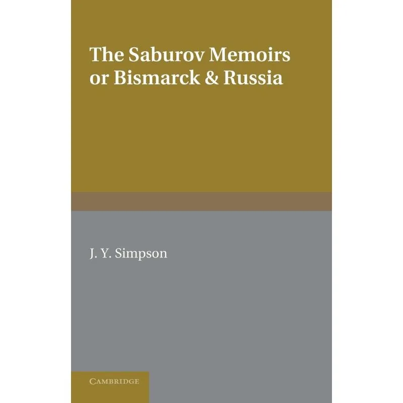 The Saburov Memoirs