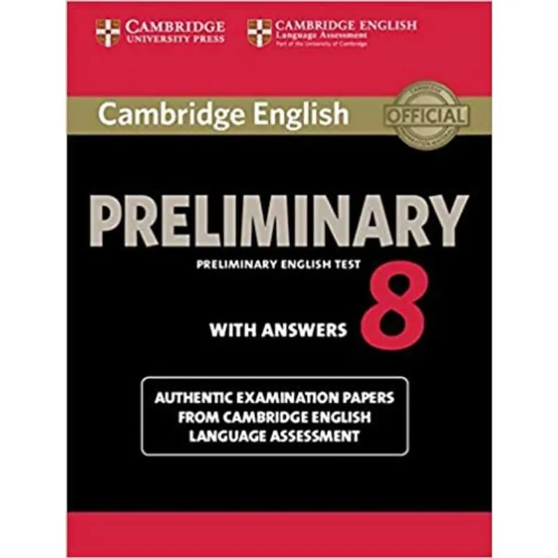 CAMBRIDGE PRELIMINARY 8 - STUDENT