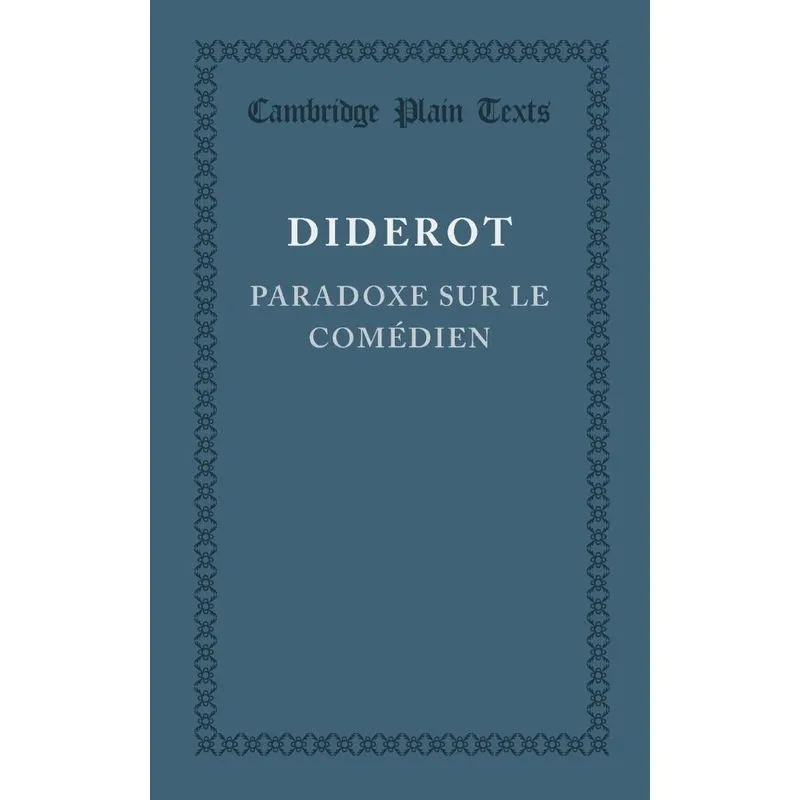 Paradoxe sur le Comedien