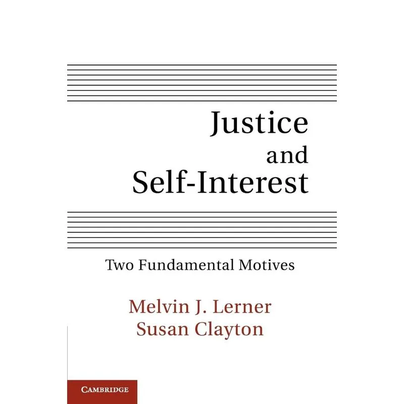 Justice And Self-interest