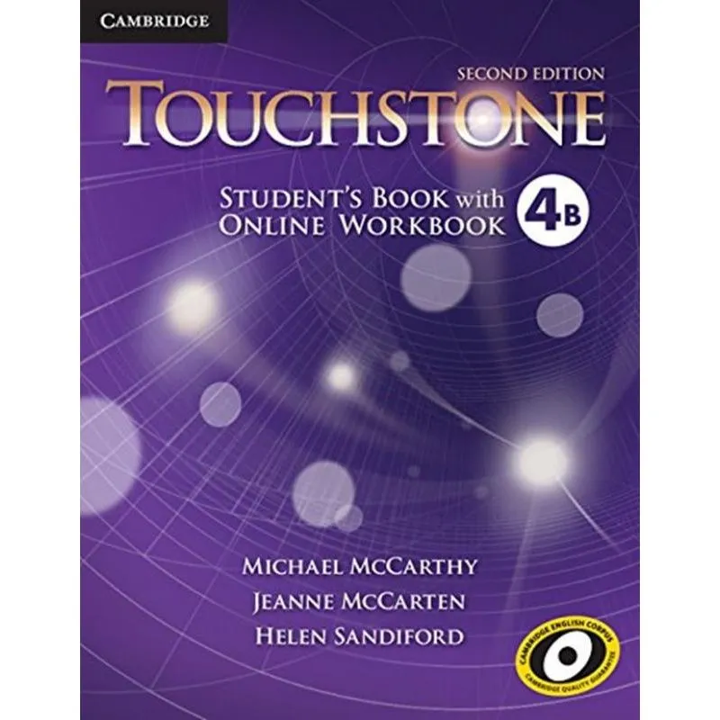 Touchstone 4B Sb With Online Wb - 2Nd Ed