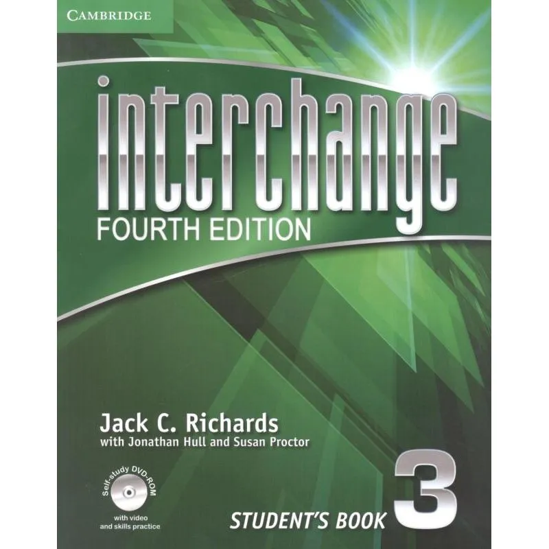Interchange 3 Sb With Dvd Rom Online Wb - 4Th Ed