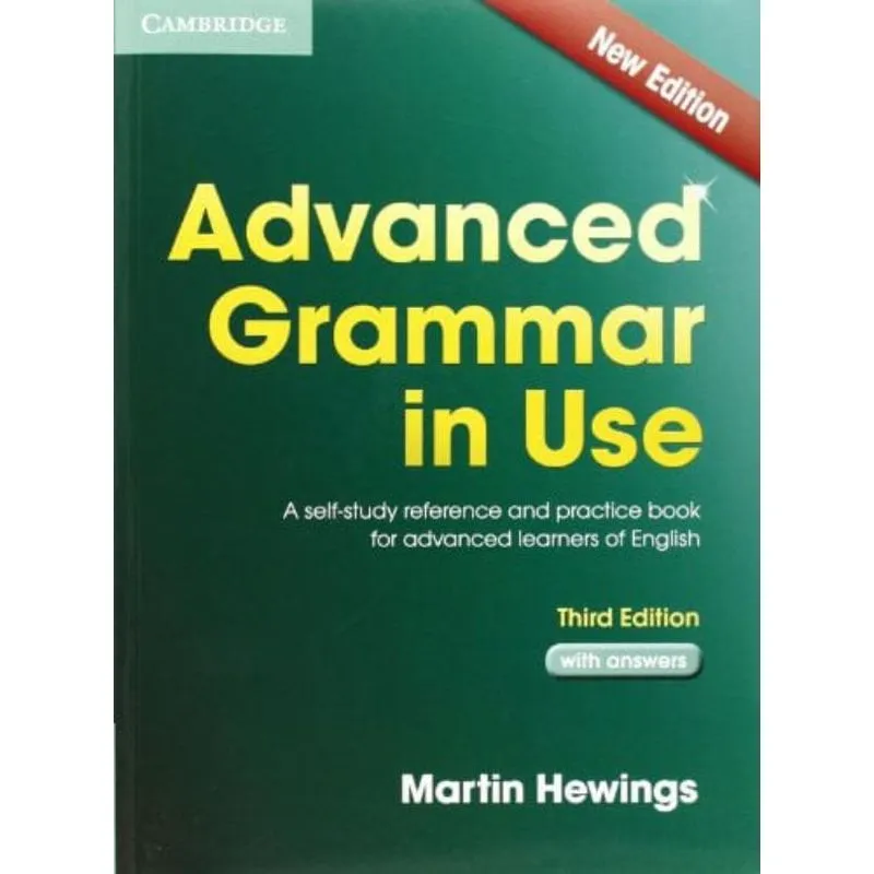 ADVANCED GRAMMAR IN USE BOOK WITH ANSWERS