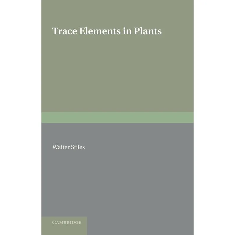 Trace Elements in Plants