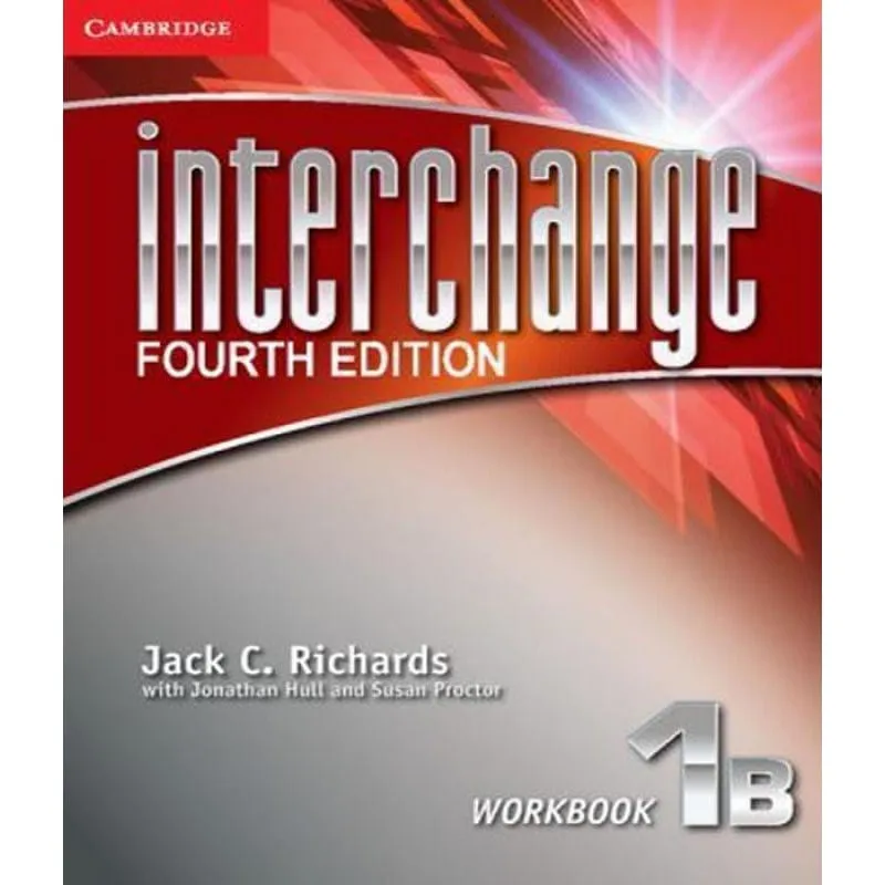 Livro Interchange 1B - Workbook - 04 Ed