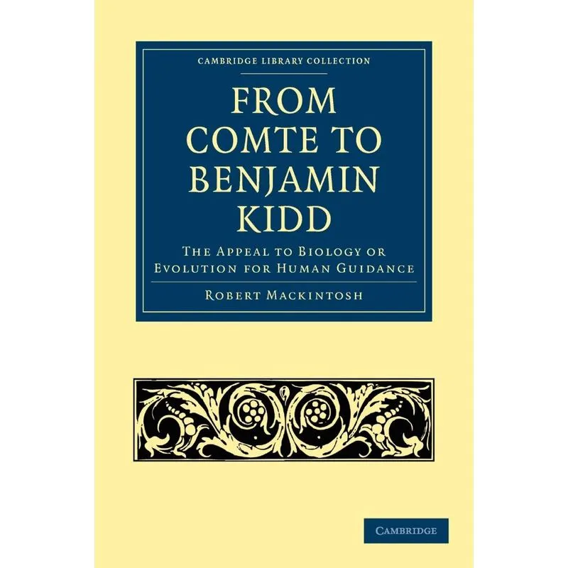 From Comte to Benjamin Kidd