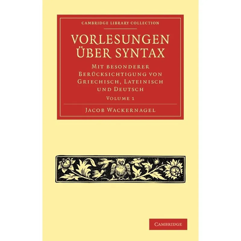 Vorlesungen über Syntax