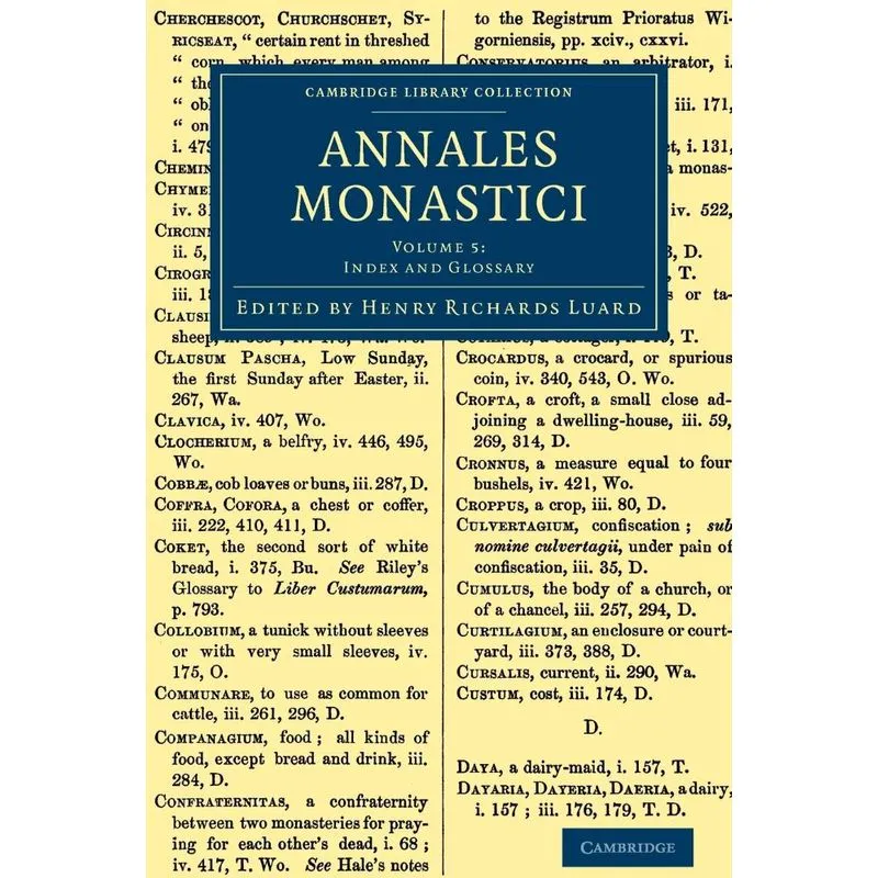 Annales Monastici - Volume 5