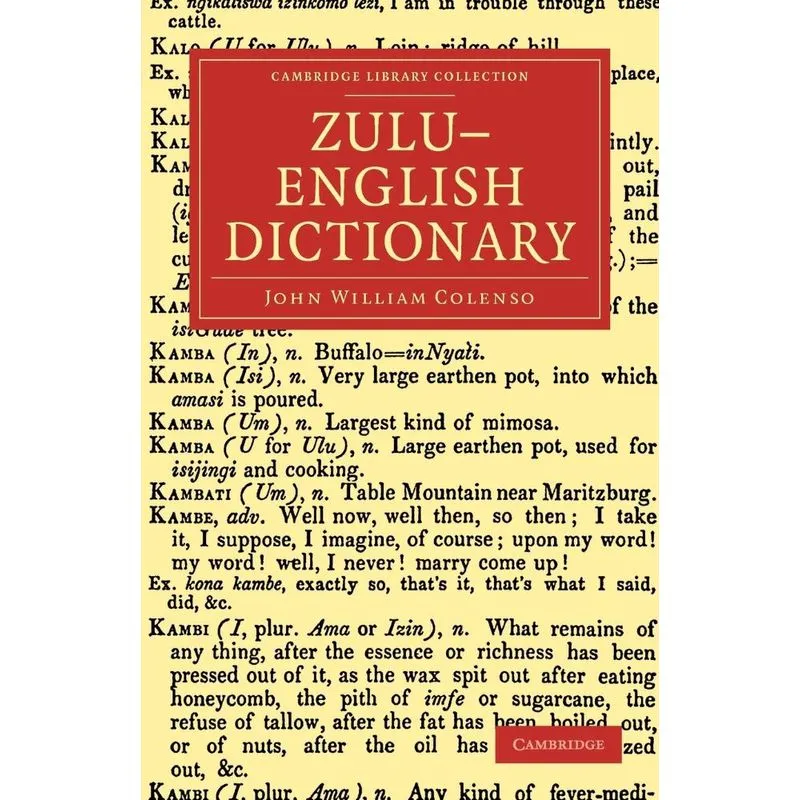 Zulu English Dictionary