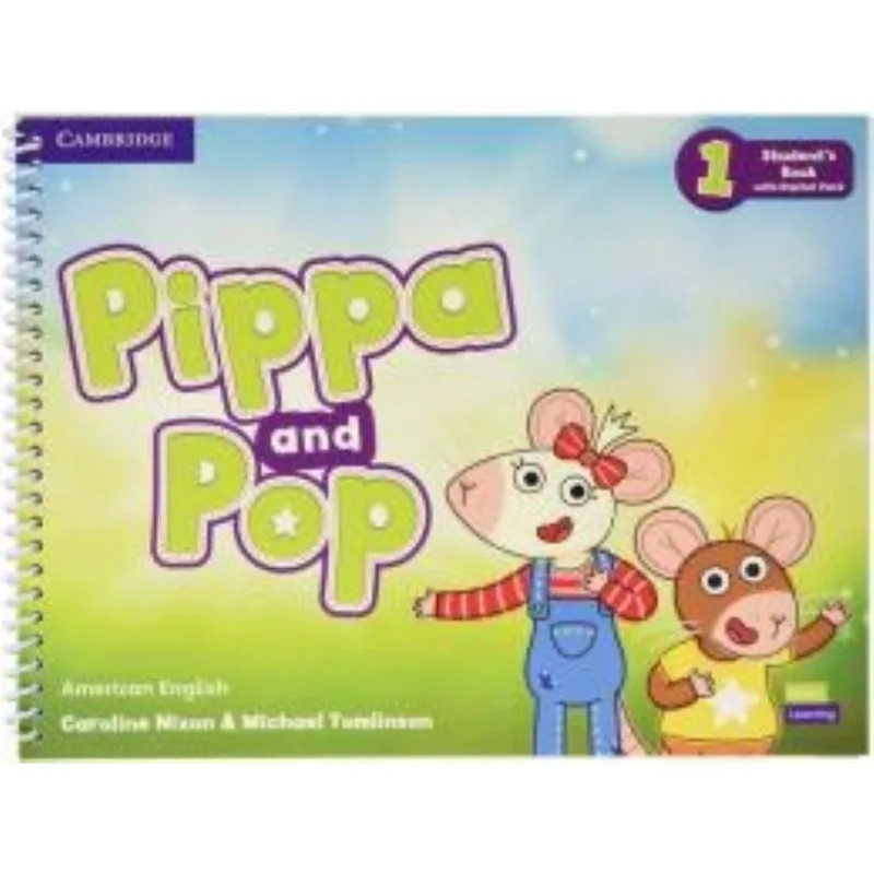 Pippa And Pop Level 1 Students Book With Digital Pack American English