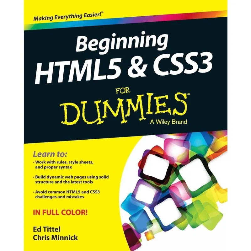 Beginning HTML5 & CSS3 For Dummies