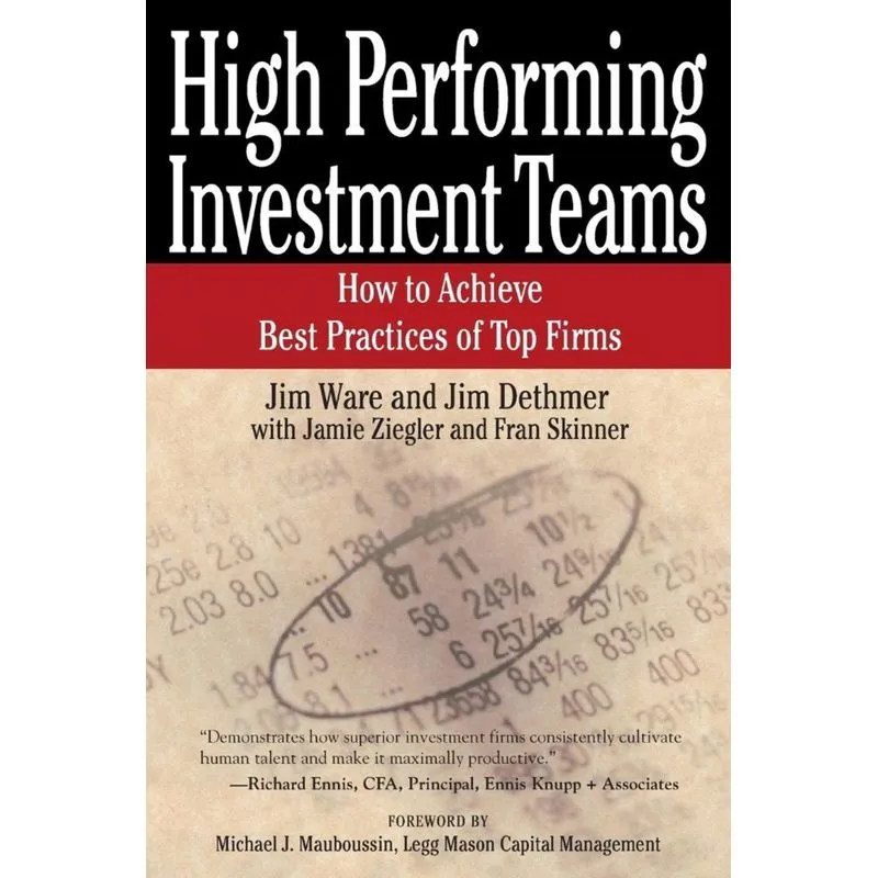 High Performing Investment Teams
