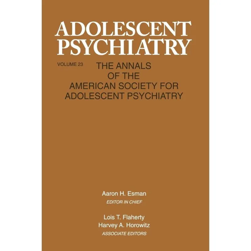 Adolescent Psychiatry, V. 23