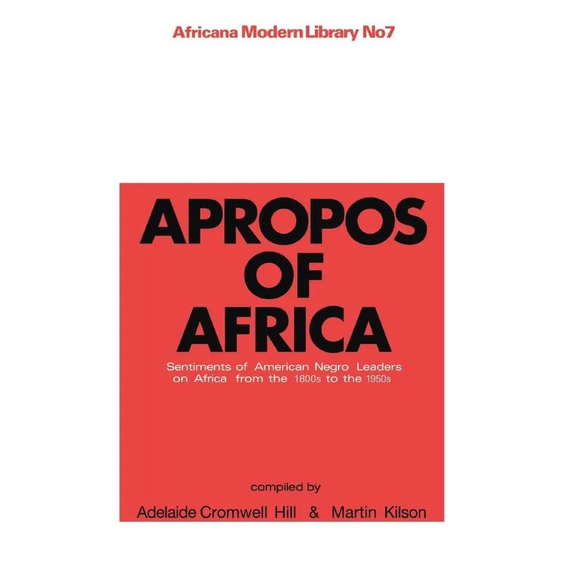 Apropos of Africa