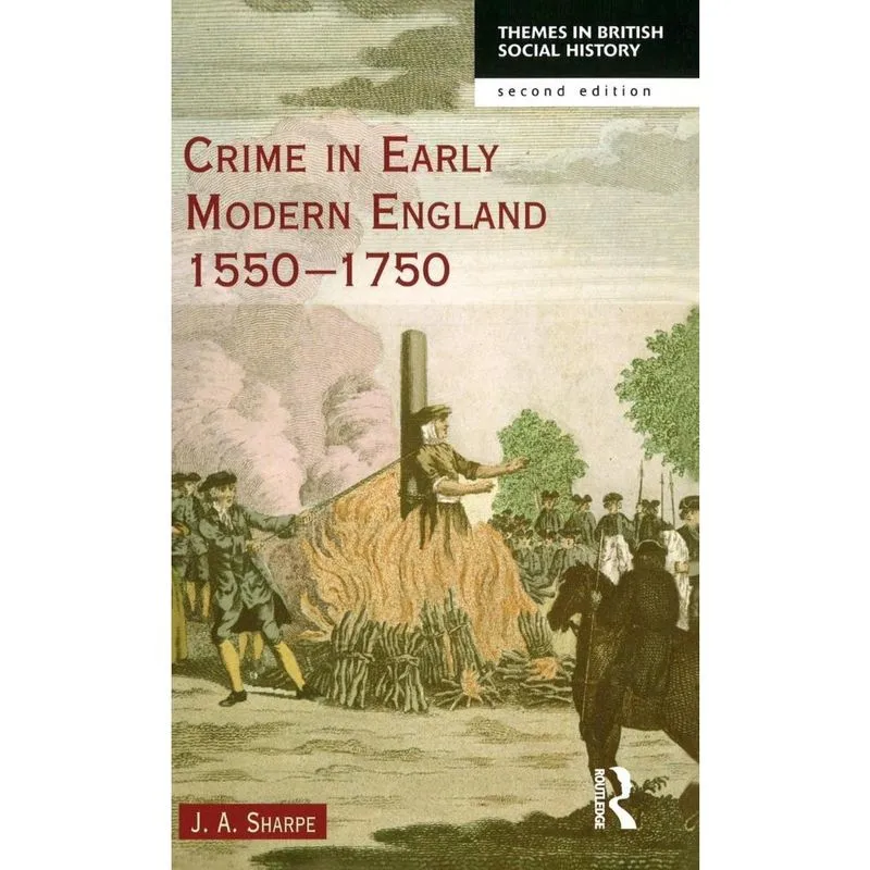 Livro Crime in Early Modern England 1550-1750