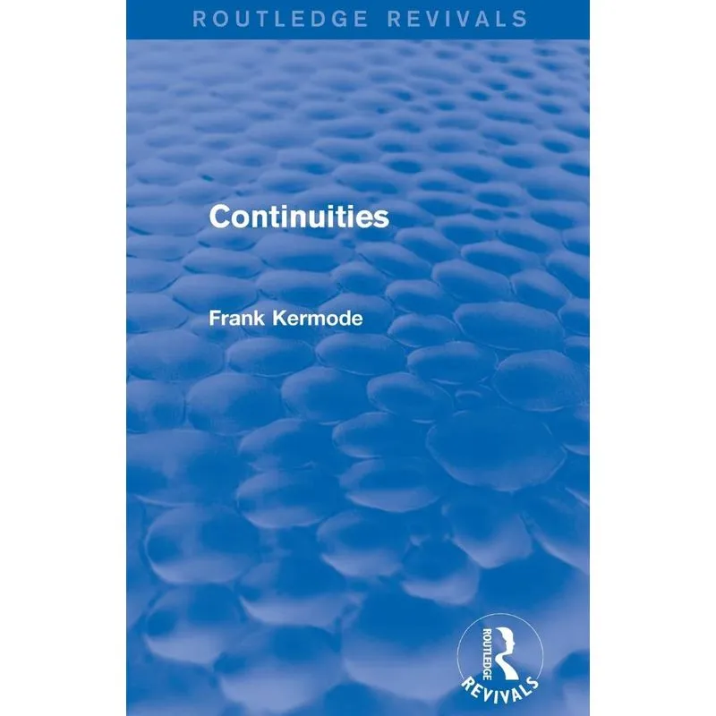 Continuities (Routledge Revivals)