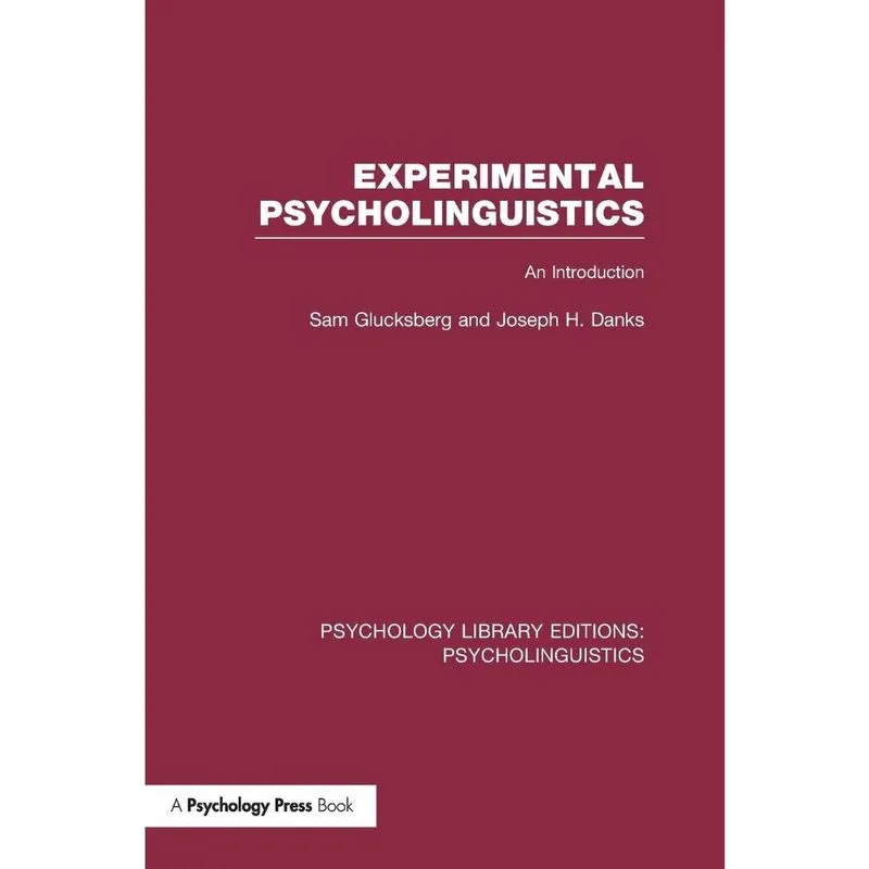 Livro Experimental Psycholinguistics (ple