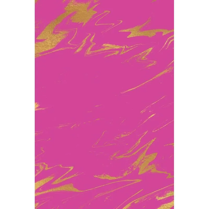 Rainbow and Gold Marble Composition Notebook - Small Unruled Notebook - 6x9 Blank Notebook (Softcover Journal / Notebook / Sketchbook / Diary)