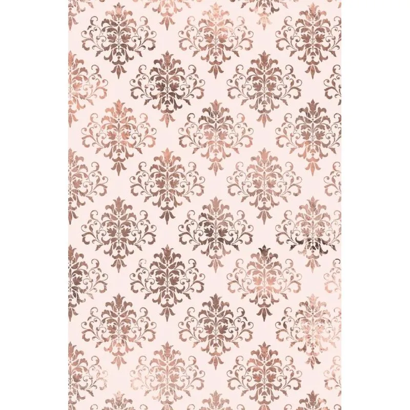 Rose Gold and Blush Composition Notebook - Small Unruled Notebook - 6x9 Blank Notebook (Softcover Journal / Notebook / Sketchbook / Diary)