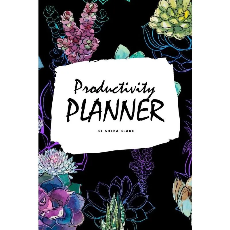 Daily Productivity Planner (6x9 Softcover Log Book / Planne