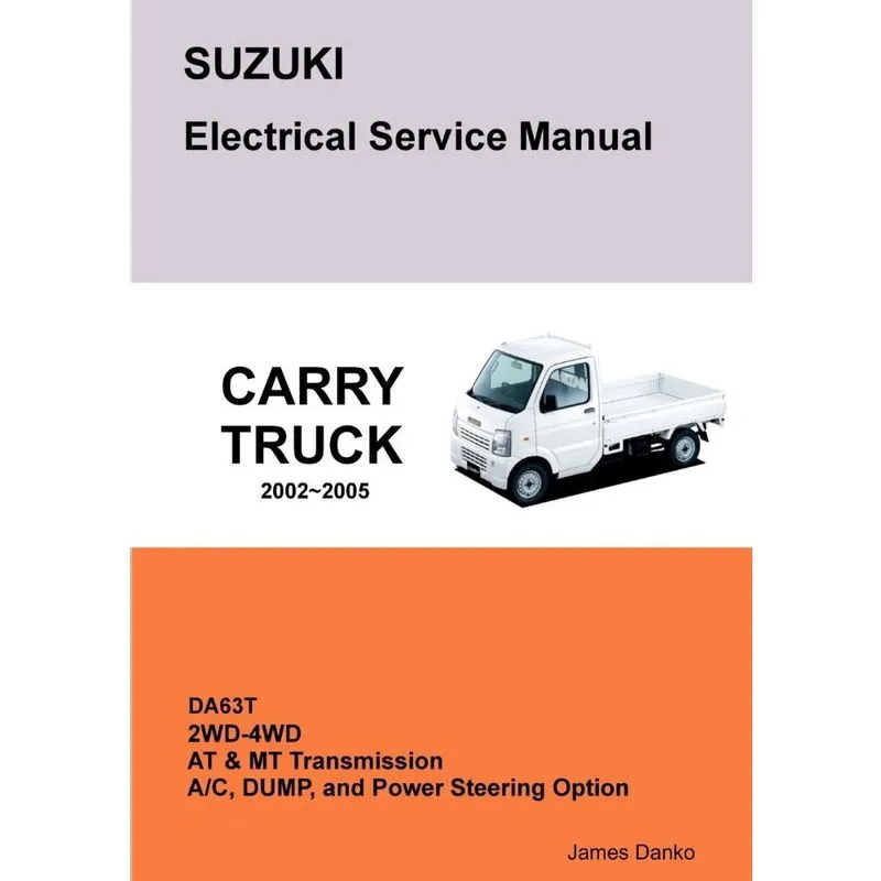 Suzuki carry DA63T Electrical Service Manual & Diagrams