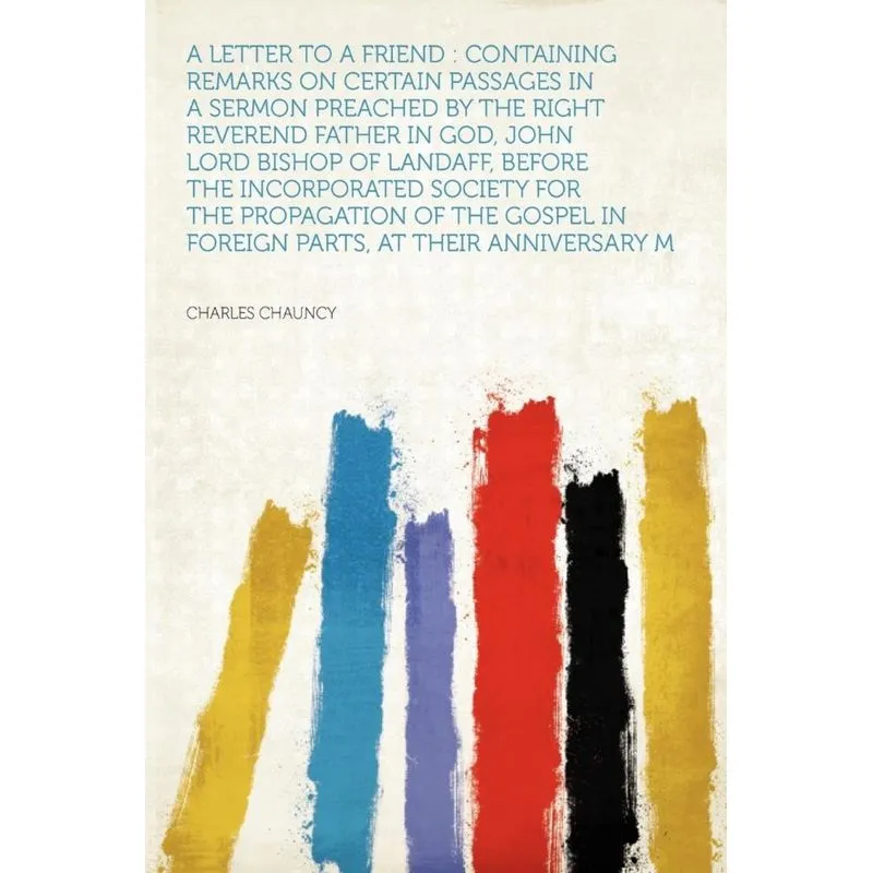 A Letter to a Friend