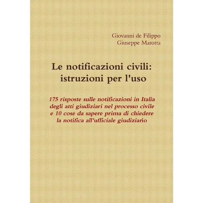 Le notificazioni civili