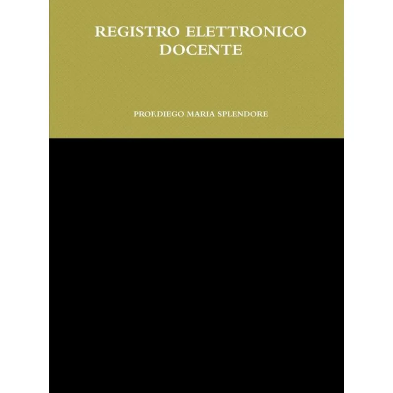 Registro Elettronico Docente