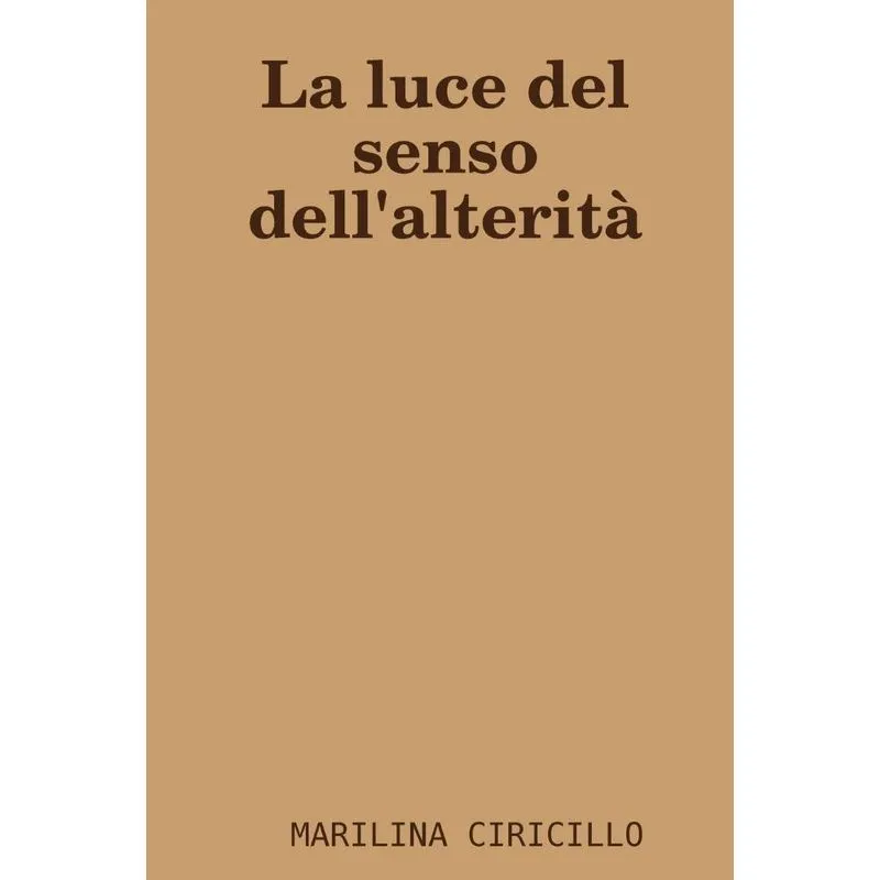 La luce del senso dellalterit¿