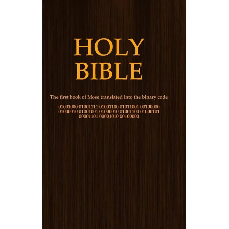 Holy Bible (binary code)