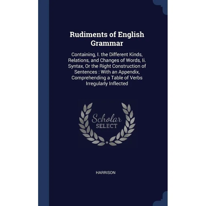 Rudiments of English Grammar