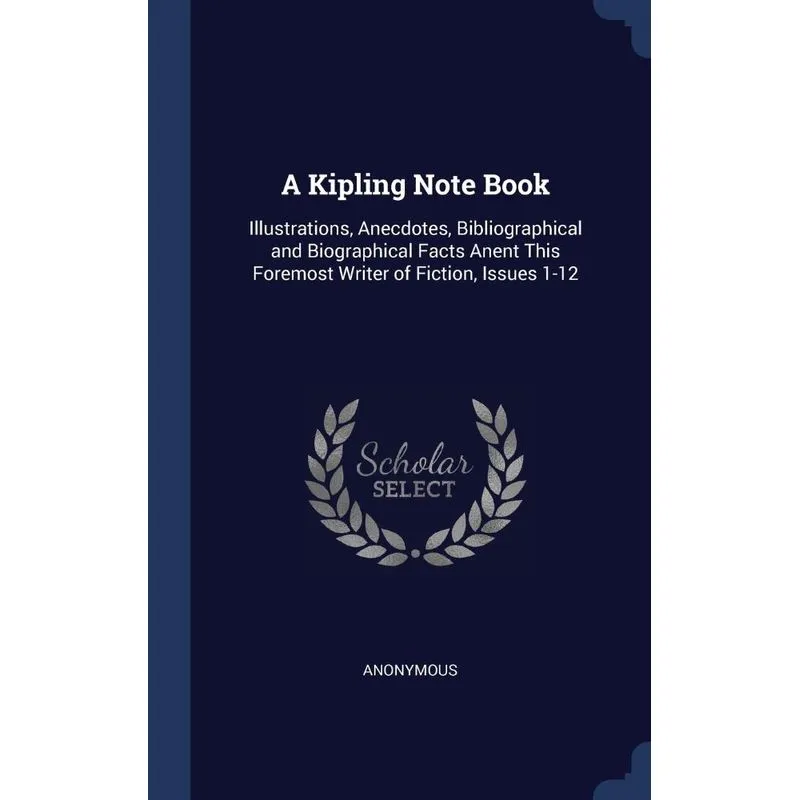 A Kipling Note Book