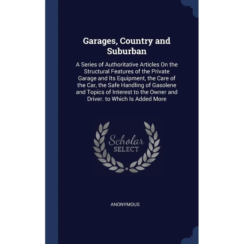 Garages, Country and Suburban