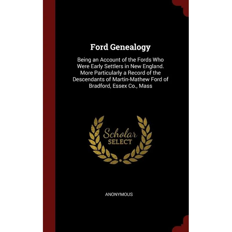 Ford Genealogy