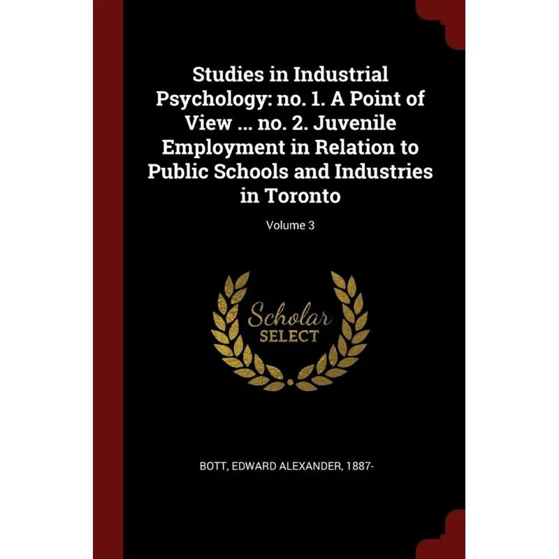 Studies in Industrial Psychology