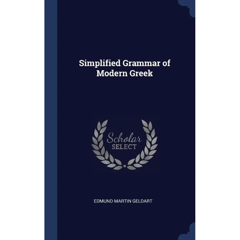 Simplified Grammar of Modern Greek