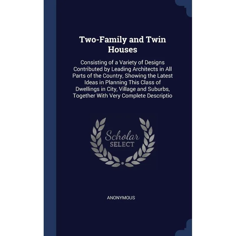 Two-Family and Twin Houses